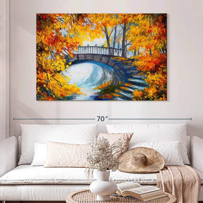 Lilie The Fall, 34" H x 51" W