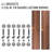 Hibbell 2 Piece Solid Wood Floating Shelf-1544023063