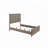 Wooden Panel Platform Bed