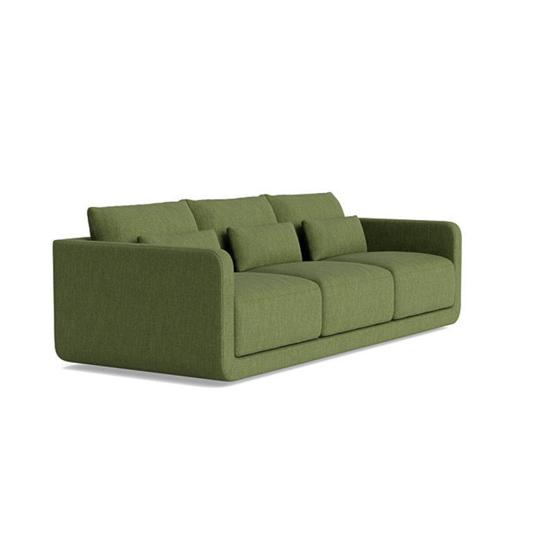 Eva Sofa (95"), Performance Weave - Basil