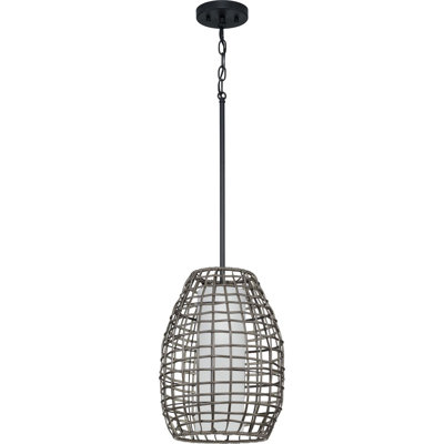 Luminaire suspendu géométrique simple à 1 lumière
