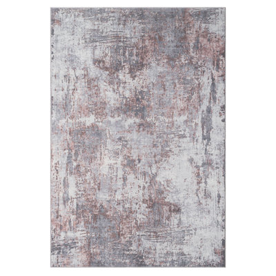 Washable Savana grey/brown Rug