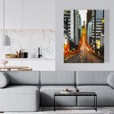 San Francisco by Night - Scenic Canvas for Home Decor
