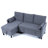 Zhu L-Shaped Upholstered Sectional Sofa with Chaise & Storage-118592504