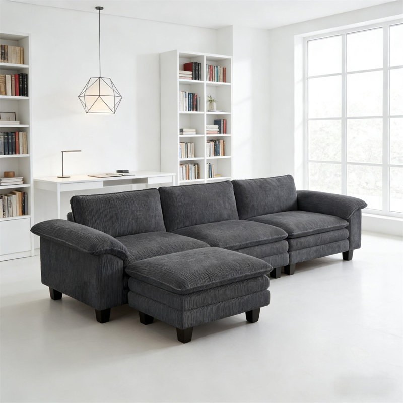 Luxury Sectional Sofa,L Shaped Couch,Conversation Couch