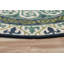 Tapis bleu / vert / ivoire Arliss-1121105198