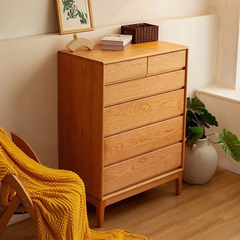 31.5" Brown Standard Solid Wood Accent Cabinet