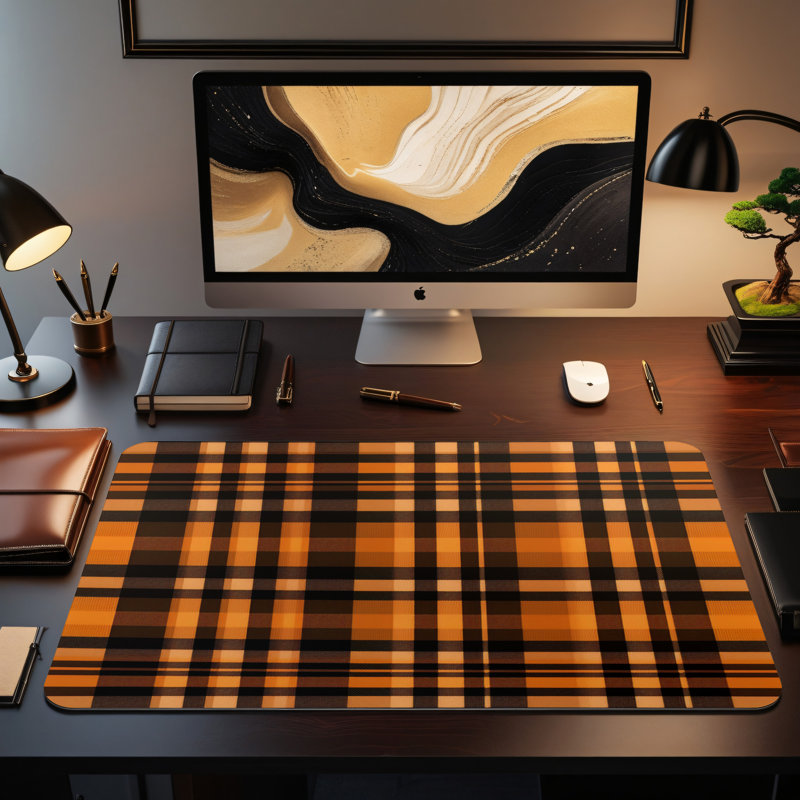 Polyester Desk Pad, 31.5x15.5