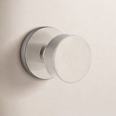 Passage Door Knob with Disk Rosette