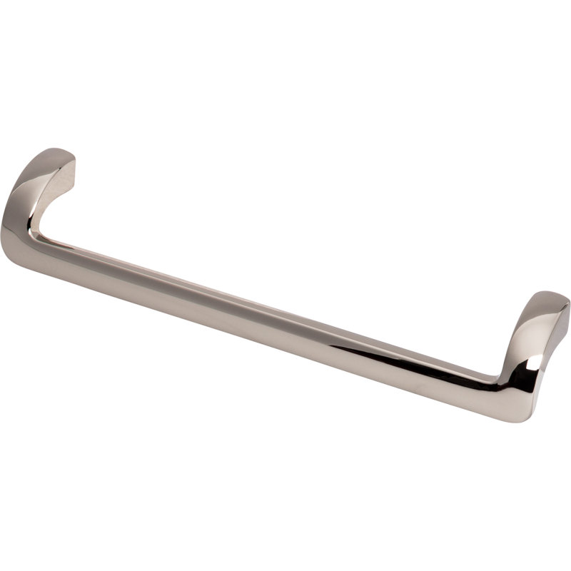 Kentfield Drop Handle, 7 9/16" Center to Center, Polished Nickel