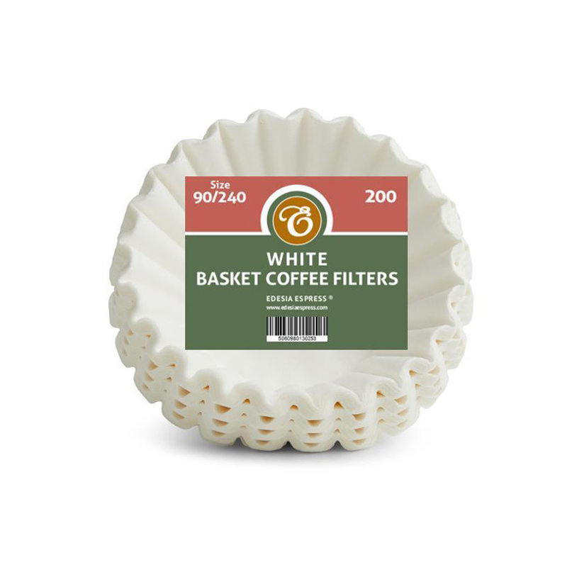 200 X 3 Pint Oxygen Whitened Basket Coffee Filter Papers – 90/240Mm