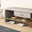 Banc à chaussures en cuir 31,5 po-109243869
