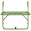Pennock Rectangular Metal Outdoor Balcony Table , 60cm cm W 40cm cm D-1174852008