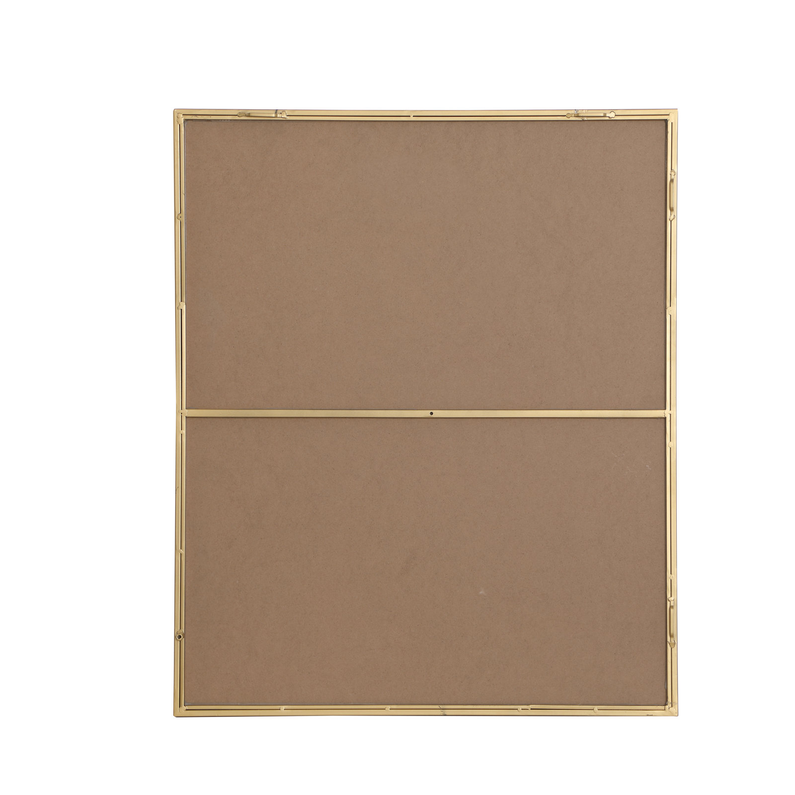 Sabine 36" Accent Mirror, 36" x 30", Brass