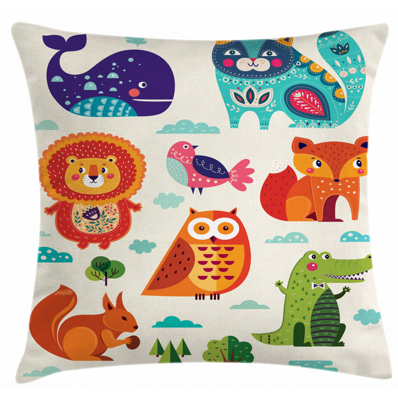 Square Pillow Cover