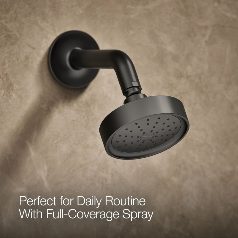 Purist Shower Trim, Lever Handle, Matte Black
