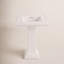 Memoirs® 26.375" Tall Rectangular Pedestal Bathroom Sink with Overflow-1998482413-1998482416