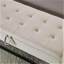 Banc de rangement rembourré en velours Margarete-1758722503