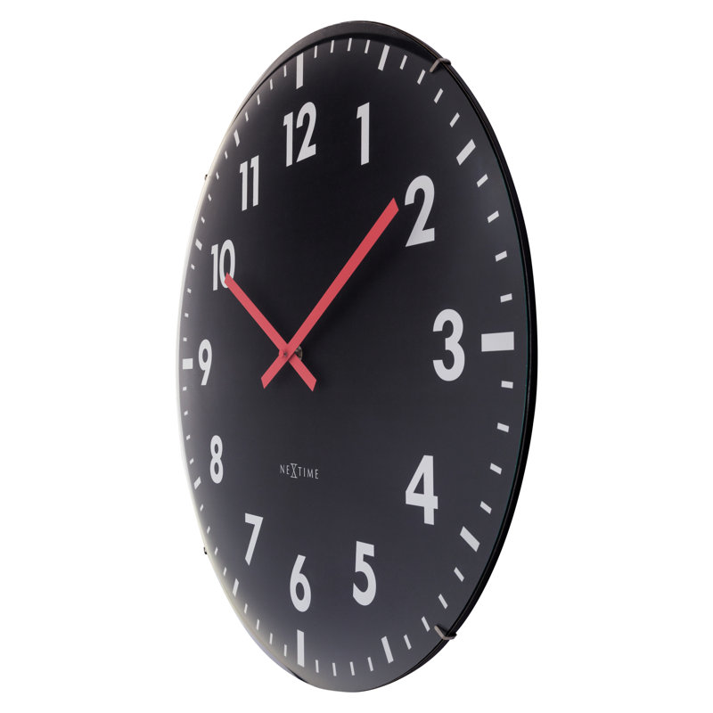 Citybeat Wall Clock, Black