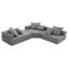 Canapé modulaire en L surdimensionné Roomfitter
