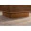 Table basse carrée en corde de rotin et chanvre avec fonction de rangement réglable, de style naturel rétro, pour la salle à manger, la cuisine et le salon