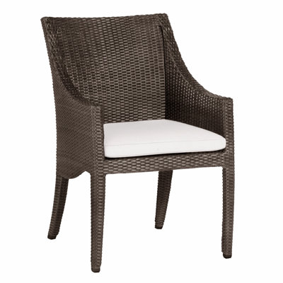 Athena Wicker/Rattan Patio Dining Armchair