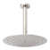Signature Hardware 10" Contemporary Low Profile Shower Head with 12" Ceiling Mount Arm