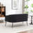 Upholstered Faux Fur Loveseat-1108305445-1108305443