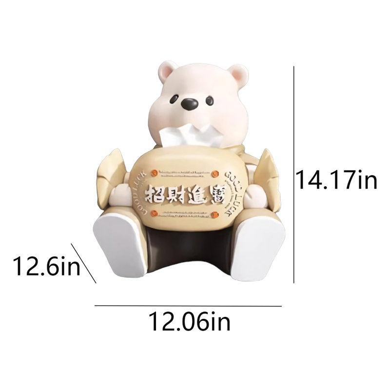 Marvita Animals Figurines & Sculptures, Brown