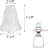5.125'' H Glass Bell Ceiling Fan Fitter Shade