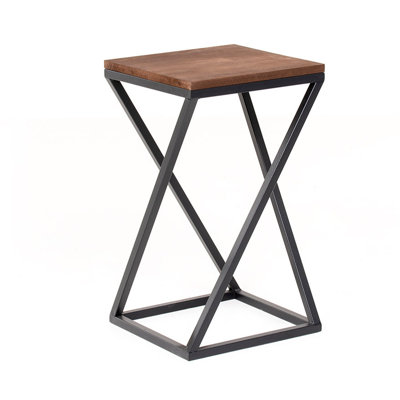 Pieds croisés pour table de bout