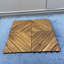 10 tuiles de terrasse emboîtables à motif diagonal, tuiles de bois d'acacia 12 po x 12 po pour la terrasse, imperméables, toutes saisons, terrasses extérieures pour le jardin, la piscine, le balcon, ...