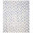 Chou Hand Tufted Wool/Cotton Geometric Rug in Ivory/Blue-16763188
