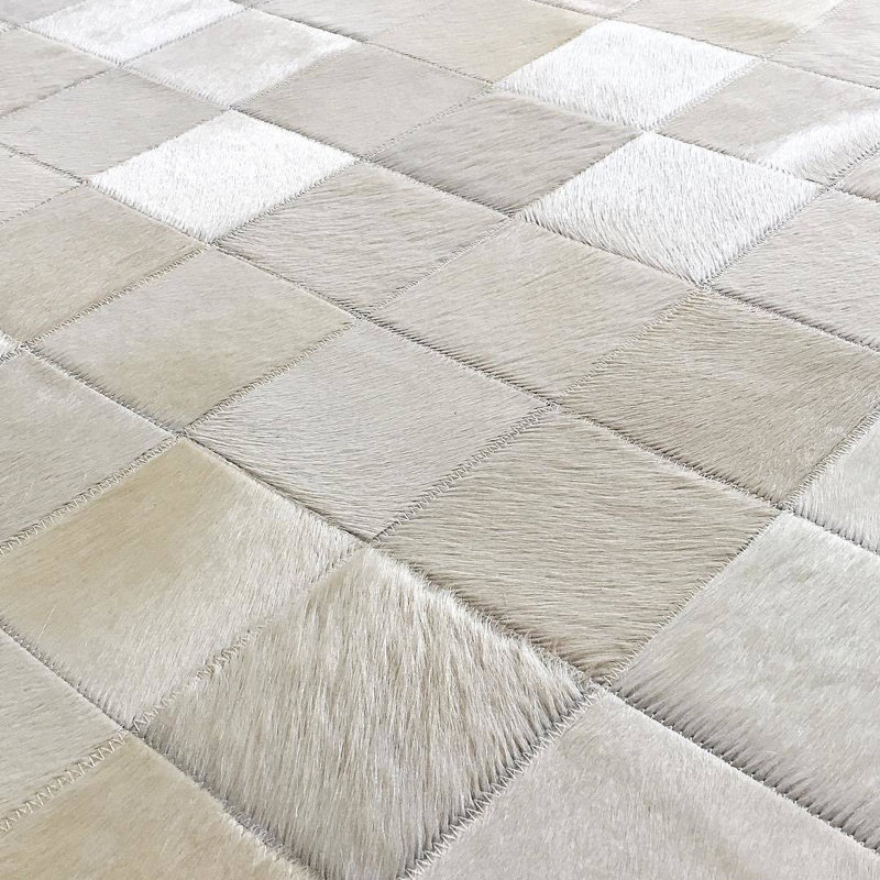 Beeston Cowhide Patchwork Indoor Rug