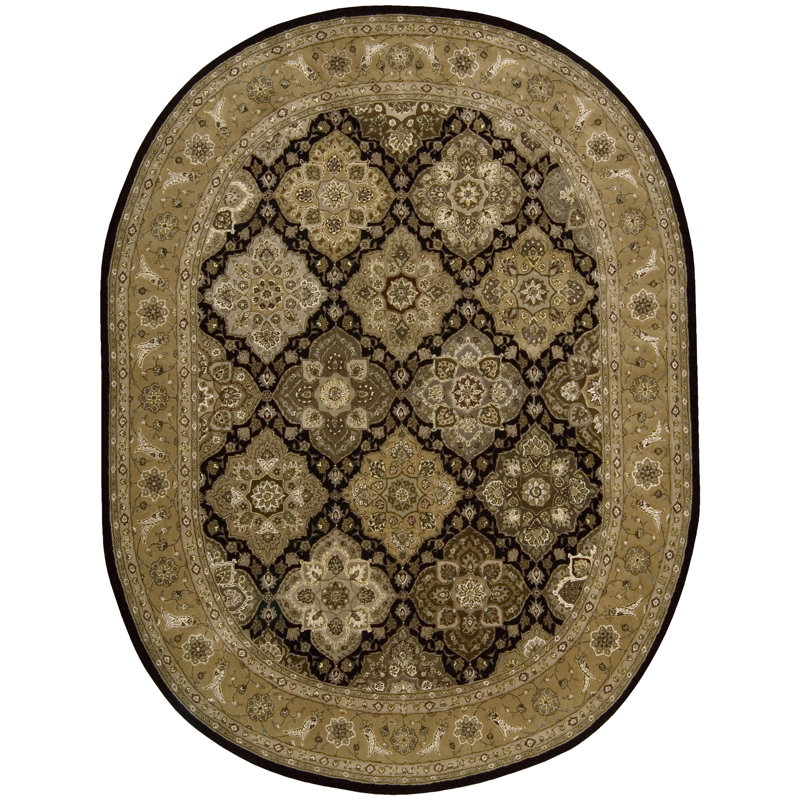 Deguzman Silk Oriental Indoor Rug, Rectangle 2'6" x 4'