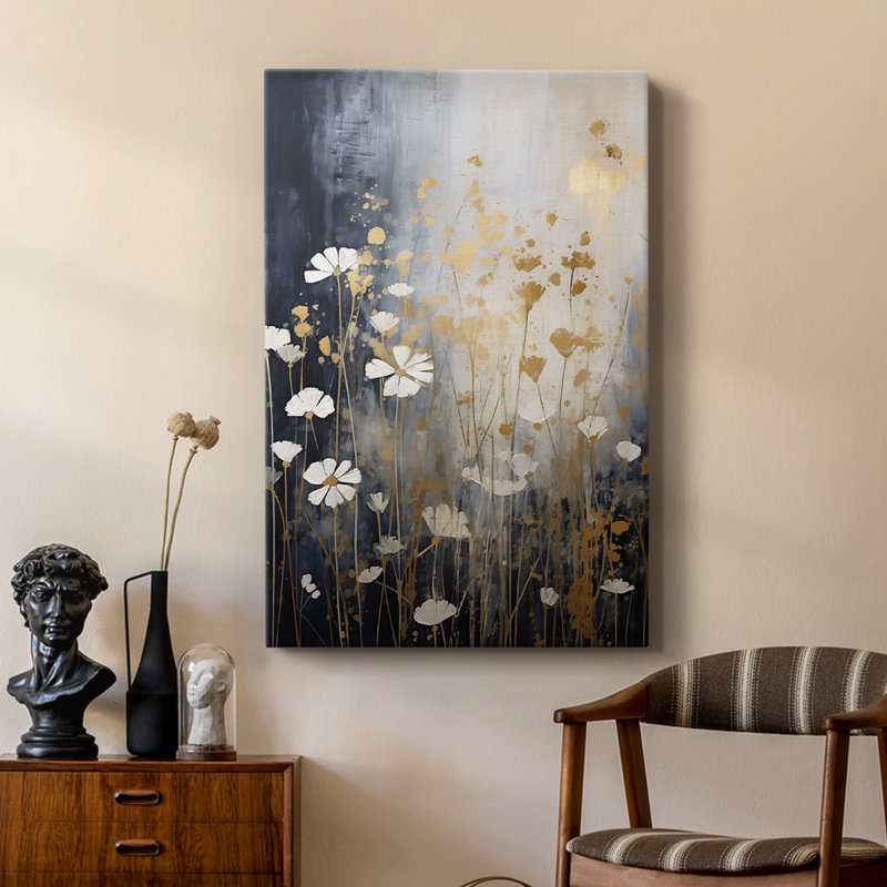 FLORAL Series CDXV - Gallery Cavas, H 48 po x l 32 po
