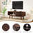 Modern TV Stand For Tvs Up To 50" With Mobile Sliding Door Design-1330134159