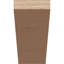 Queue de chevron Concord Woodgrain TimberThane, brun clair apprêté-88142061