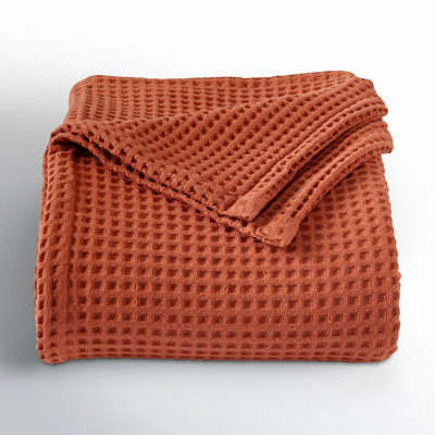 Vila Cotton Waffle Throw Blanket