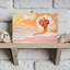 «Golden Hour Dreamer», art contemporain mural, paysage abstrait-130643056