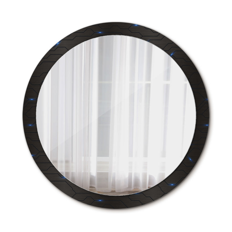 Huldar Glass Flat Wall Mirror