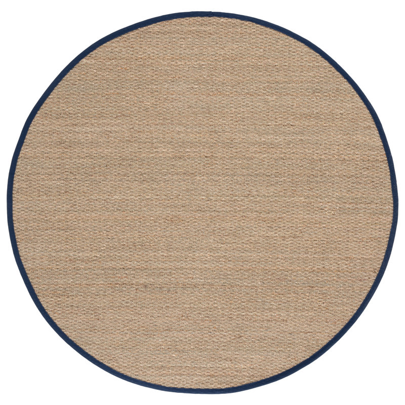 Natural Fiber 111 Seagrass No Pattern Rug, Round 6'