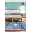 Tapis géométrique bleu-1226981705