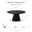 Ensemble de tables basses et de tables d'appoint rondes l 36 po Astromeritis-656394134-661373236