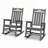 HDPE Patio Rocking Chair Set of 2-96694407