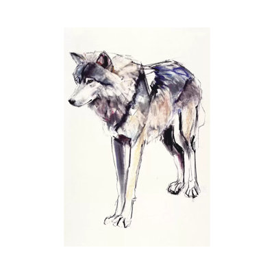 Alpha 1 Piece Wrapped Canvas Painting
