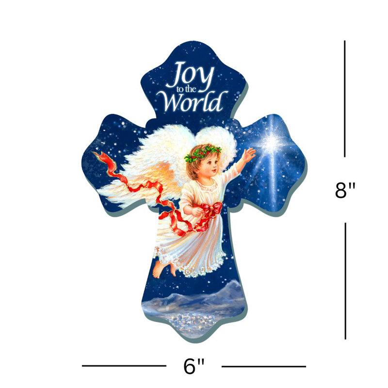 Joy to the world - croix en bois
