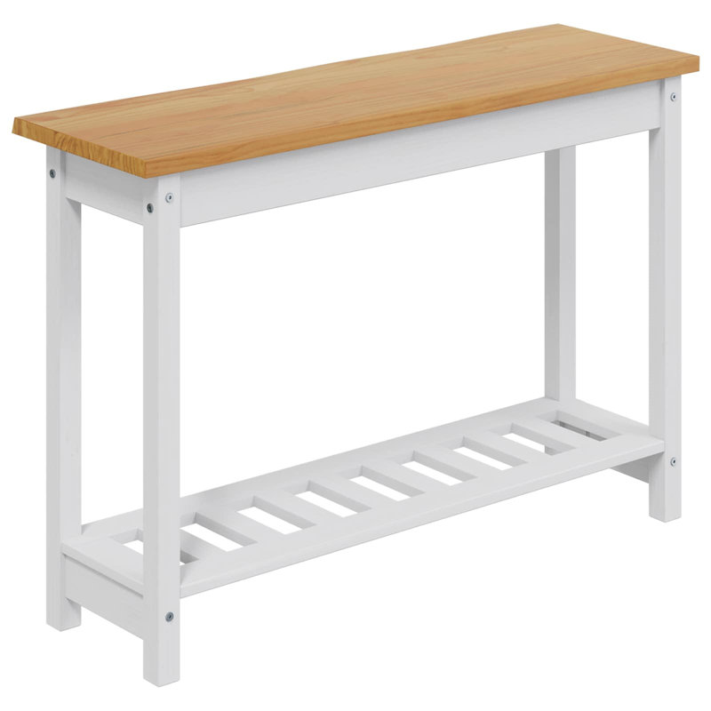 Console Table, White