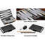 Grey/Black Backgammon Board Game