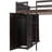 Hasel L Shaped Bunk Bed with Desk, Bookcase and Wardrobe-633294467-665475078